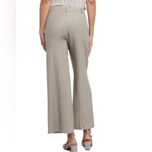 NYDJ Women's Wide-Leg Pants in khaki.
